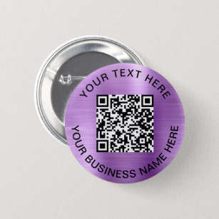 QR Code Promotional Purple Button