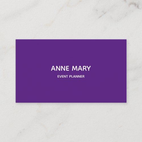 QR Code Purple White Modern Colorful Professional Business Card