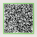 QR Code Puzzle Gift with Your Surprise Message<br><div class="desc">QR Code Puzzle with Your Unique Surprise Message / Information with QR Code - Image / or add your Logo - Photo / Text / more - Resize and Move or Remove / Add Elements - Image / text with Customization Tool. Choose Color / size / font. Make your unique...</div>