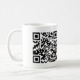 Rick Roll QR code' Two-Tone Mug