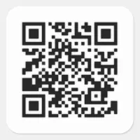 Rick roll qr code with no ads - stickers | Canvas Print