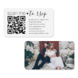 QR Code RSVP Wedding Website Simple Photo Response Enclosure Card QR Code RSVP Wedding Website Simple Photo Response Enclosure Card