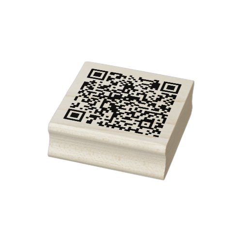 Qr Code Rubber Stamp
