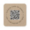 QR Code | Rustic Kraft Modern Minimal Professional