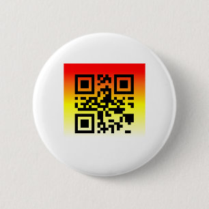 QR Code® Saying: CONGRATULATIONS Button