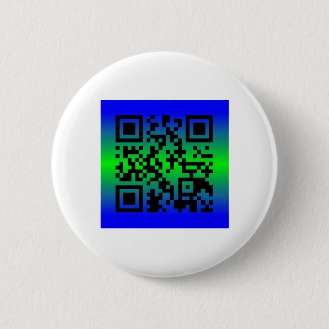 QR Code® Saying: HAPPY FATHER’S DAY Button (Front)