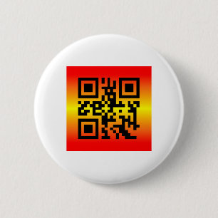 QR Code® Saying: I MISS YOU Button