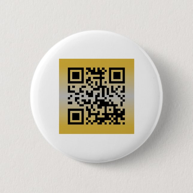 QR Code® Saying: IT’S NEW YEAR’S EVE Button (Front)