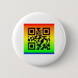 QR Code® Saying: JOY Button