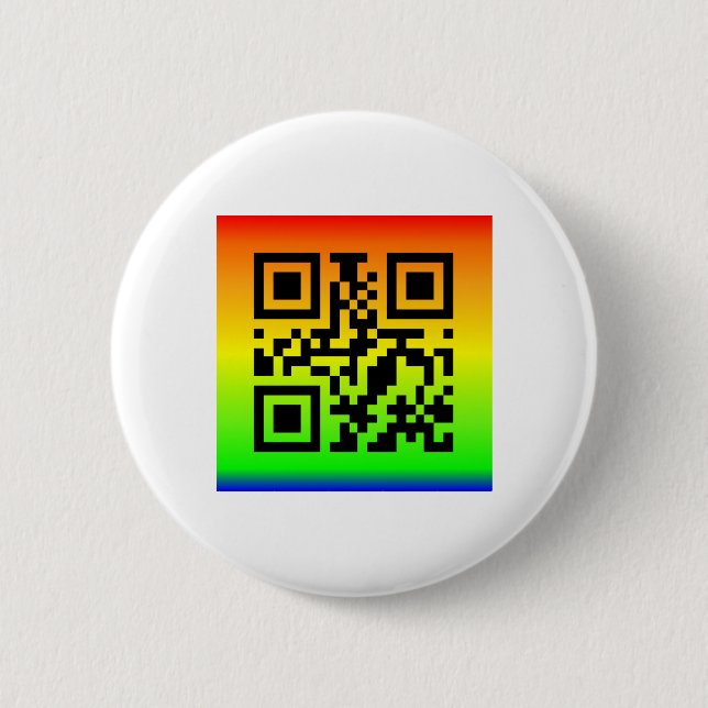 QR Code® Saying: JOY Button (Front)