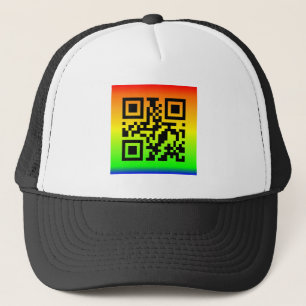 QR Code® Saying: JOY Trucker Hat