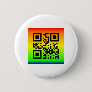 QR Code® Saying: LOVE Button