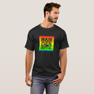 QR Code® Saying: PEACE T-Shirt