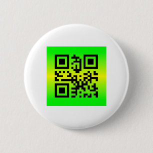 QR Code® Saying: THANK YOU Button
