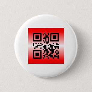 QR Code® Saying: THINKING OF YOU Button