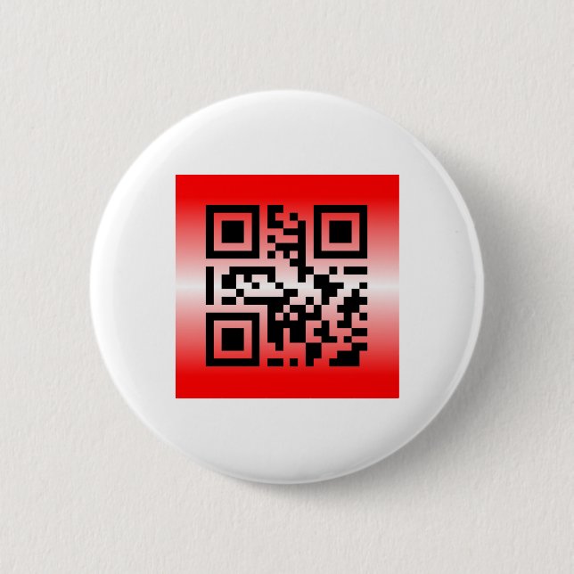 QR Code® Saying: YOU ARE LOVED Button (Front)