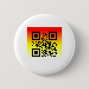 QR Code® Saying: YOU’RE INVITED Button