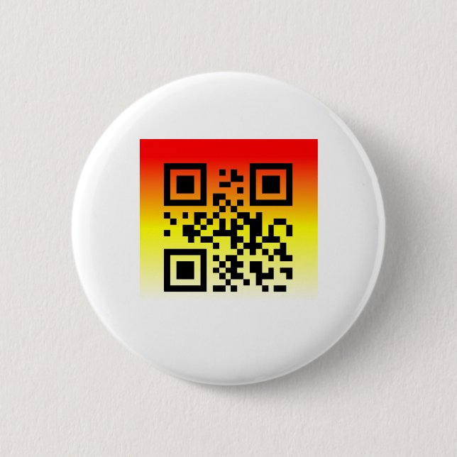 QR Code® Saying: YOU’RE INVITED Button (Front)
