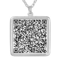 QR Code Scan Info Your Personalized Gift Necklace