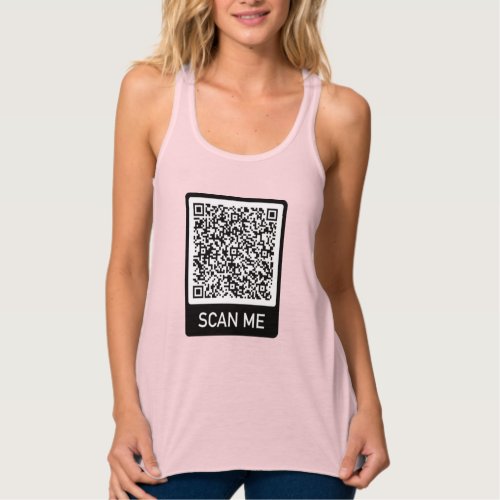 QR Code _ Scan Me Personalized Your Tank Top