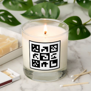 qr code scented candle