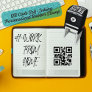 QR Code Self-Inking Personalized Rubber Stamp