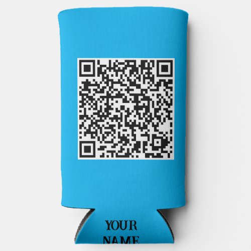 QR Code  Seltzer Can Cooler