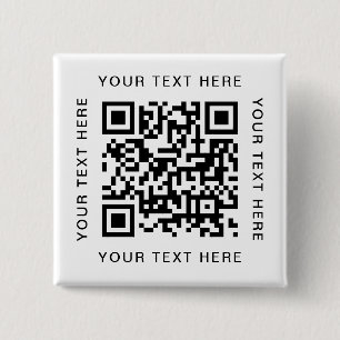 QR code simple website scan to pay customizable Button