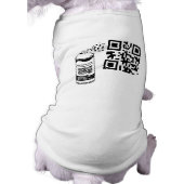 QR Code Spray Paint Pet Shirt Template (Back)