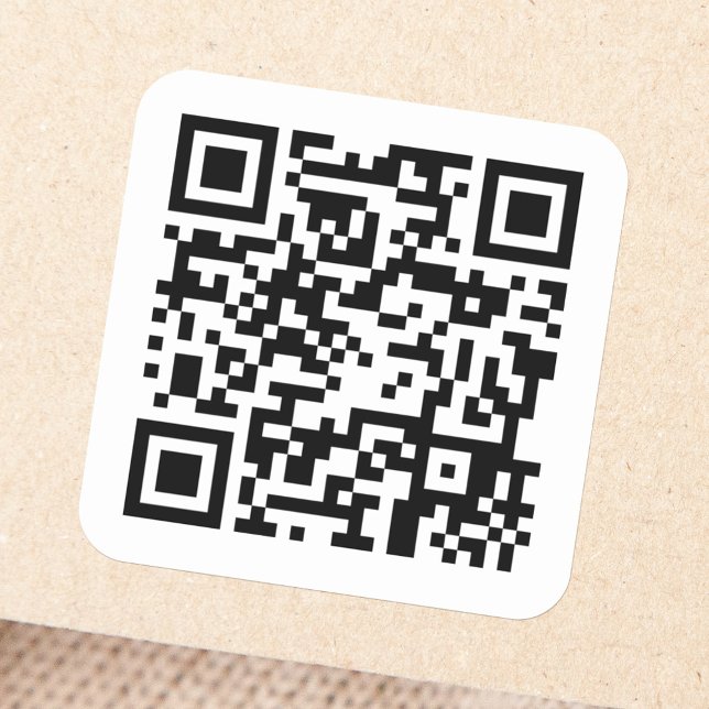 QR code Square Sticker (Creator Uploaded)