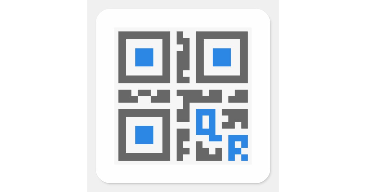 QR Code Stickers Zazzle