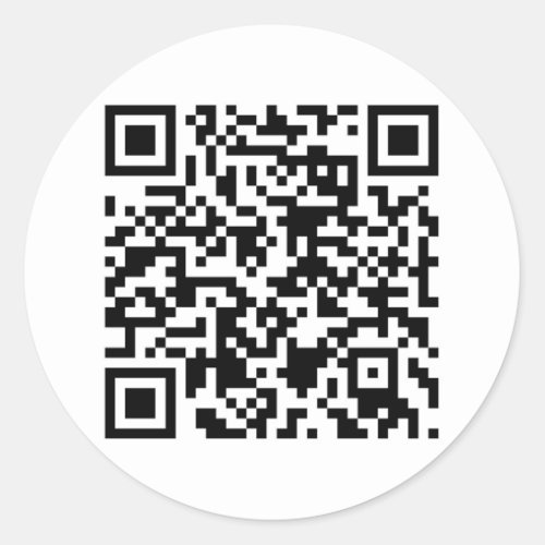 QR Code Stickers _ Customizable