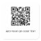 QR CODE STORE TEMPLATE SQUARE STICKER