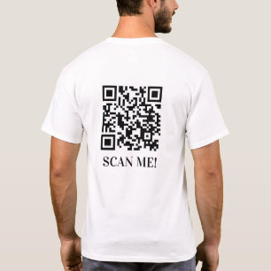 QR-code T-shirt Social Media Shirt