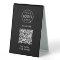 QR Code Tabletop Sign | Digital Menu Table Tent