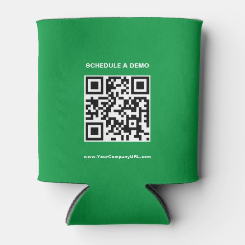 QR Code Tradeshow Swag With Logo Can Cooler