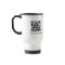 QR Code Travel Mug With Editable Text