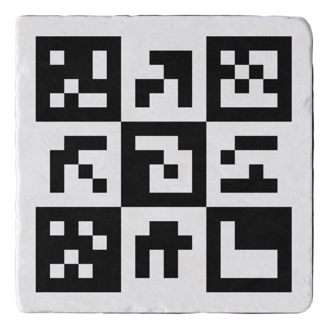 qr code trivet (Front)