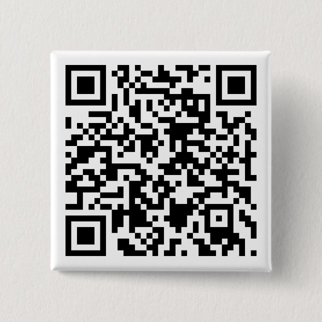 QR Coded Button - Customizable (Front)