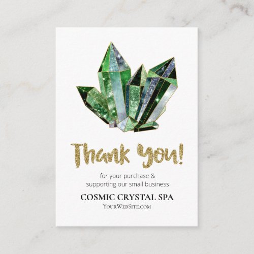 *~ QR COSMIC CRYSTAL Review THANK YOU AP8 LOGO