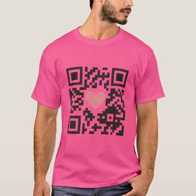 QR Love Code T-Shirt (Front)