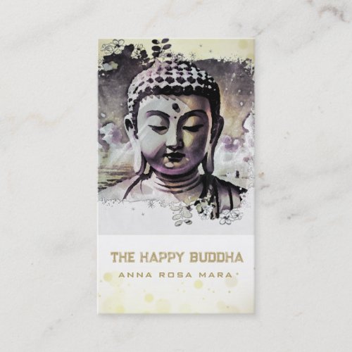  QR Original Artsy Buddha AP33 QR Logo Business Card