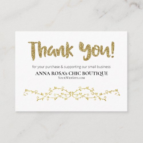 *~* QR Ornate Scroll THANK YOU LOGO Review AP8 Enclosure Card