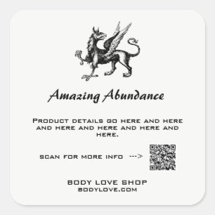 *~* QR Product Label Griffin Griffon AP24 Simple