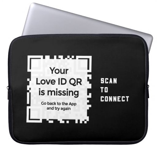 QR - PURE Collection Laptop Sleeve