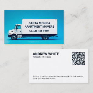 QR Relocation Movers Business Card