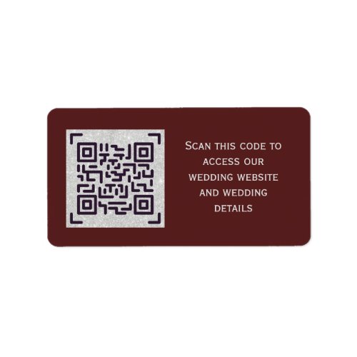 QR SCANNING CODE _ Stickers For INVITES Save Dates