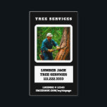 *~* QR Tree Services Lumber Jack Tree Trunk  Business Card<br><div class="desc">Energetically Enhanced TREE SERVICES BUSINESS CARD Search by typing in search box "anna rosa" xxxxx where X is what you seek. Ex: "anna rosa" tree door hangers or "anna rosa" tree business cards. TREE SERVICES -. QR code for a webpage for Social Media.- IMAGE of a MUSCUALR and STRONG LUMBER...</div>
