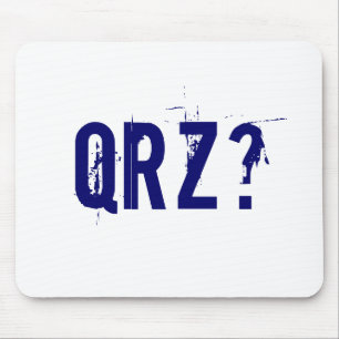 QRZ? Radio Ham Mousepad