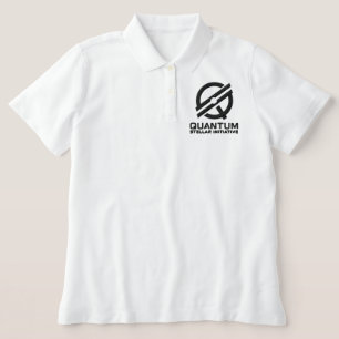 QSI - Womens Polo - Black Logo
